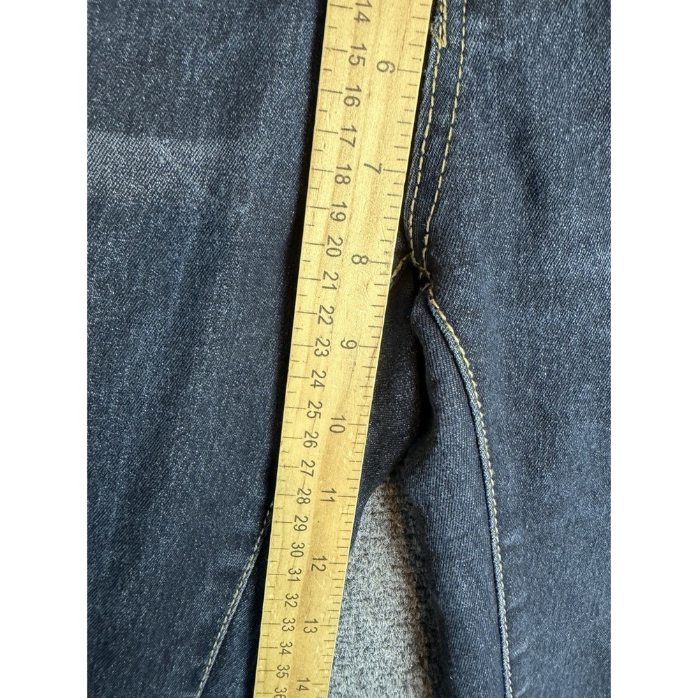 Y2K Apple Bottoms Skinny Jeans Womens 7/8(29x31) Dark Wash Denim Streetwear VTG - Picture 7 of 9